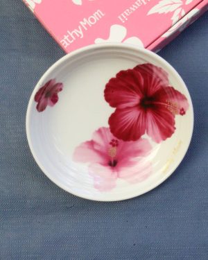 hibiscus plate