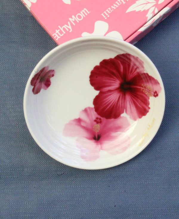 hibiscus plate